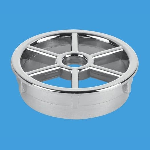 Chrome Plastic Shower Waste Grill / Grating Insert - 74000690