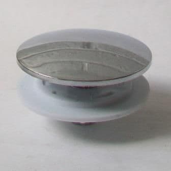 Chrome Plastic Tap Hole Blank Stopper