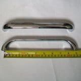 Chrome Plated Bath Grab Handles/ Grips 220mm Centres - 06001242