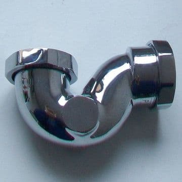Chrome Plated Brass Bath Trap with Access 1.1/2 - 54000259