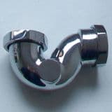 Chrome Plated Brass Bath Trap with Access 1.1/2 - 54000259