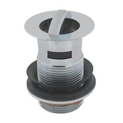 Chrome Plated Brass Swivel Basin Waste Slotted - 74000441