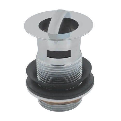 Chrome Plated Brass Swivel Basin Waste Slotted - 74000441