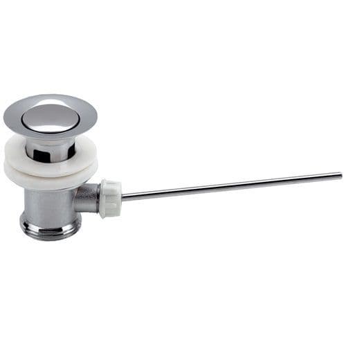 Chrome Pop-Up Bathroom Basin - Bidet Waste with Rod
