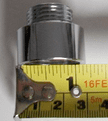 Shower Hose Adaptor 3/4 x 1/2 - 54000281