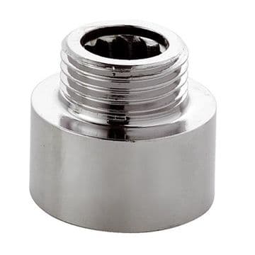 Chrome Shower Hose / Head Adaptor 3/4 x 1/2 - 54000281