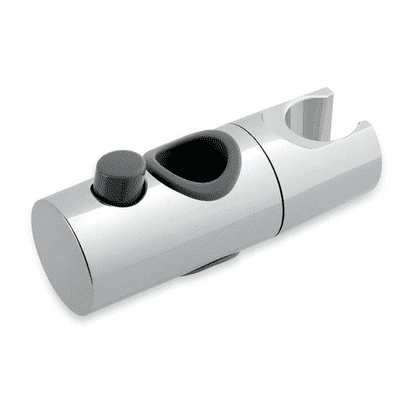Chrome Shower Rail Head Holder Bracket 25mm
