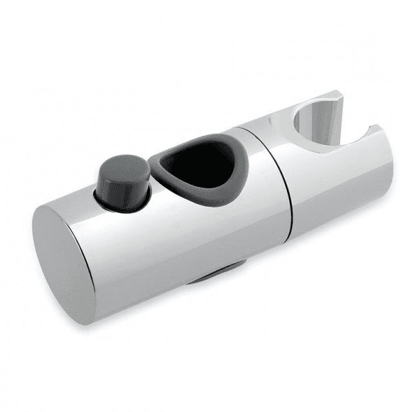 Chrome Shower Rail Head Holder Bracket 25mm