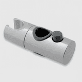 Chrome Shower Riser Rail Bar Head Slider Bracket 22mm - 50803237