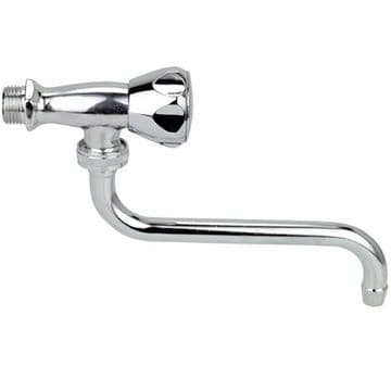 Chrome Sink Bib Tap with Swivel Spout - 56000050
