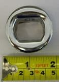 Chrome Surround for Round Hole Side Cistern Levers - 08000473