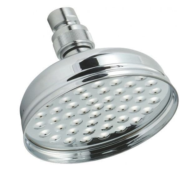 Chrome Traditional Overhead Shower Head Rose 50302914 Plumbers Mate Ltd