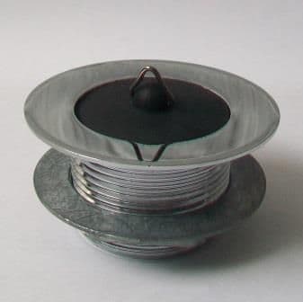 Chrome Unslotted Sink / Bath Waste - Metal Back Nut - 74000510