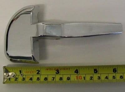 Cistern Side Lever Short - Shires Visions - Chrome