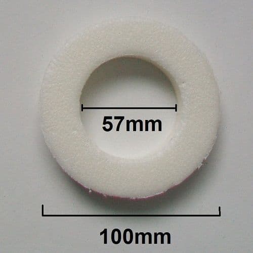 Close Coupled 1 1/2 Thick Foam Doughnut Washer 08000108 Plumbers Mate Ltd