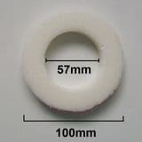 Close Coupled 1 1/2 Thick Foam Doughnut Washer - 08000108
