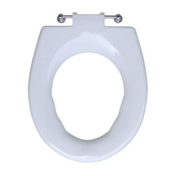 Comfort Disabled White Toilet Seat Only 260005/WH - 02012572