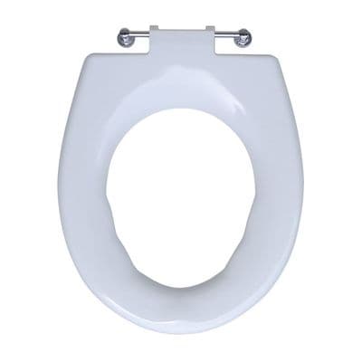 Comfort Disabled White Toilet Seat Only 260005/WH - 02012572