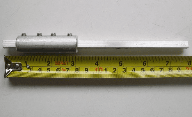 Concealed Aluminium Cistern Flush Handle Extension - 08000005