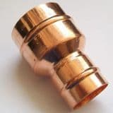 Copper Solder Ring 35mm x 22mm Reducing Pipe Coupling - 28013522