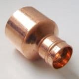 Copper Solder Ring 54mm Socket to 28mm Pipe Reducer - 28065428