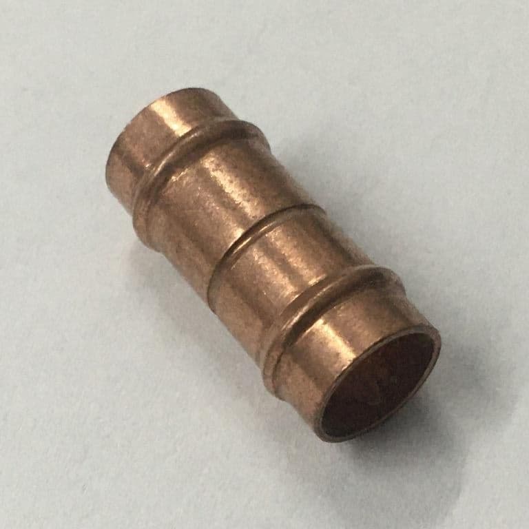 Copper Solder Ring 8mm Pipe Coupling - 28010800 - Plumbers Mate Ltd