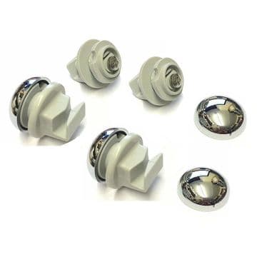Coram Premier Sliding Door Bottom Bracket Set - 50403367