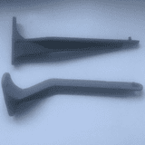 Cranked Cast Iron Wall Brackets for Imperial Sized Basins