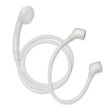 Croydex Bath / Basin Pillar Tap Push On Shower Set - 54001370