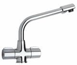 Cruciform Monobloc Sink Mixer Kitchen Tap Chrome - 58JAV100