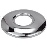 Curved Chrome Plated Brass Wall Flange Shroud 1/2 - 74000256