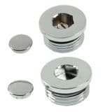 Decorative Chrome Radiator - Towel Rail Bleed Valve Vent - 07000073