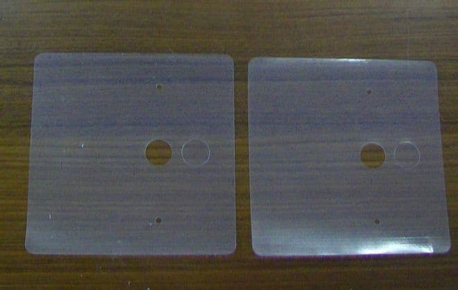 Derwen Macdee Square Toilet Syphon Diaphram Washers - Pack of 2