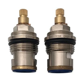 Deva 20 Spline 3/4 Ceramic Disc Bath Tap Cartridges - 62003083