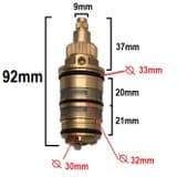 Deva Dynamic Thermostatic Mixer Cartridge - 50702602