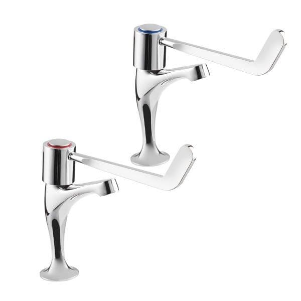 Deva Extended Lever Kitchen Sink Pillar Taps 58000043 Plumbers Mate Ltd