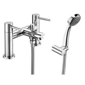 Deva Insignia 2 Tap Hole Bath Shower Mixer Tap - 58000097