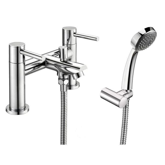 Deva Insignia 2 Tap Hole Bath Shower Mixer Tap - 58000097