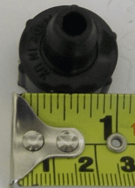 Drain Plug Hose Tail Test Nipple 1/2in BSP Plastic - 65002500