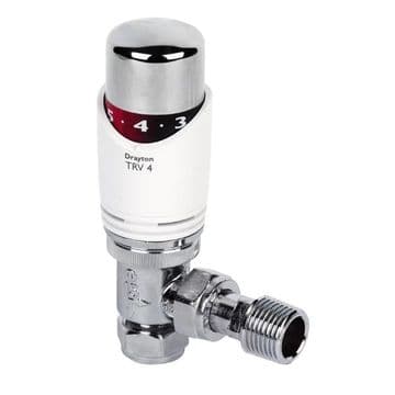 Drayton TRV4 Thermostatic Angled Radiator Valve - 07001460