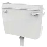 Dudley Acclaim Low Level White Plastic Toilet Cistern - 06095655