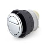 Dudley Geo 73.5mm Dual Flush Pneumatic Push Button - 08001373