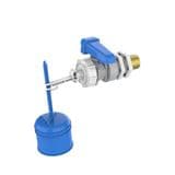 Dudley Hydroflow Side Entry Cistern Inlet Valve Brass - 08001391