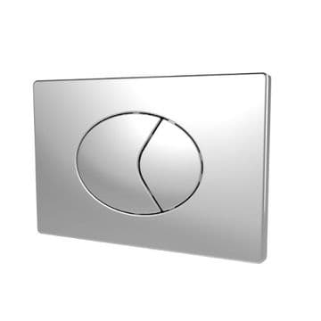 Dudley Oyster Pneumatic Dual Flush Push Plate - 08000166