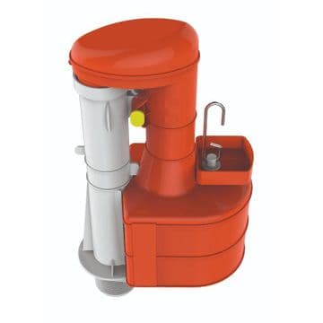 Dudley Turbo S44R 2 Piece Cistern Syphon 10.1/2 inch - 08001387