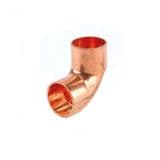 End Feed Microbore Copper Elbow 10mm - 26121000