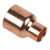 End Feed Socket Reducer 15mm Fitting x 12mm Pipe - 26061512