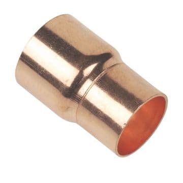 End Feed Socket Reducer 28mm Fitting x 22mm Pipe - 26062822