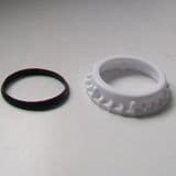 European 2 inch Flush Valve Flush Pipe Nut & Seal - 08000369/002