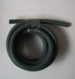 Flexible 16mm Trunking / Corrugated Grey Tube 2.5 Meter